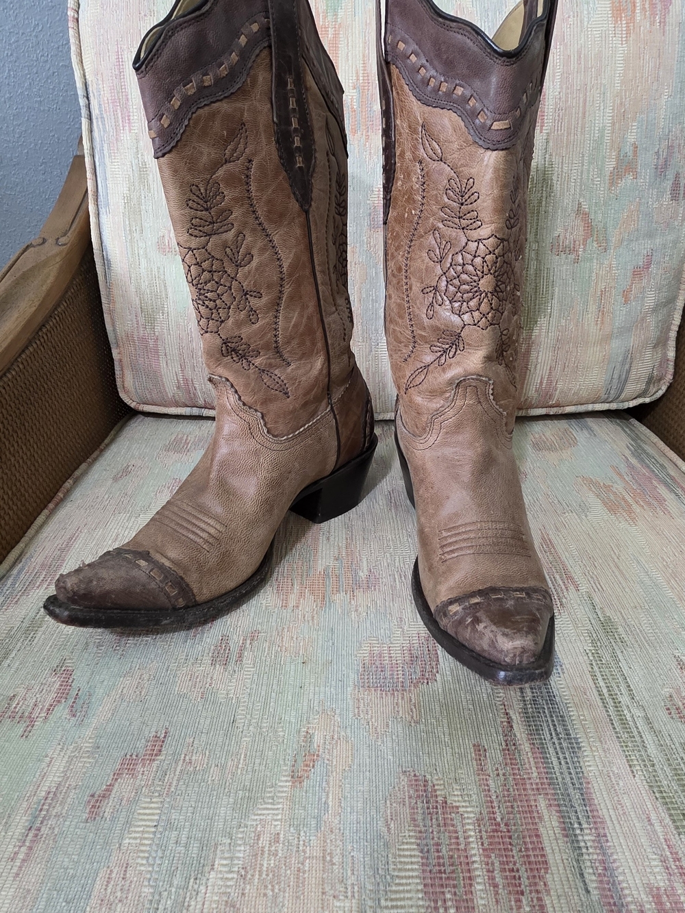 Women's Tan Western Boots